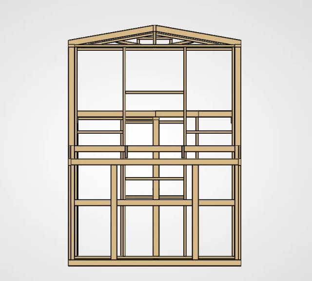 3D model tiny huis
